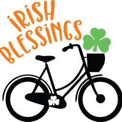 irish blessing shamrock svg, st patrick's day svg, shamrock svg, st patricks svg, lucky svg file cut digital download
