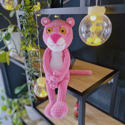 crochet pattern pink panther
