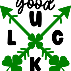 good luck shamrocks svg, st patrick's day svg, shamrock svg, st patricks svg, lucky svg file cut digital download