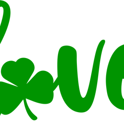 love shamrocks svg, st patrick's day svg, shamrock svg, st patricks svg, lucky svg file cut digital download