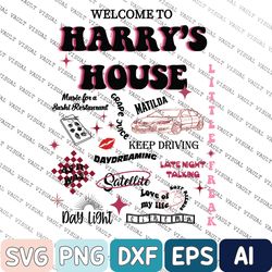 Harrys House Svg, Harry's House Retro Svg, Harry's House Tour 2022 Svg, Retro Harry Svg