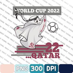 La'eeb Qatar 22 Classic Svg, Worldcup 2022 Qatar Vintage Mascot World Cup Svg, Gift For Fan