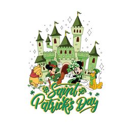 st patricks day mouse and friends svg family vacation disney svg cricut