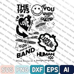 the 1975 svg album tracklist being funny in a foreign language bfiafl, trending