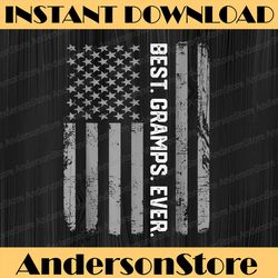 best gramps ever america flag father's day best dad daddy father's day happy father's day png sublimation