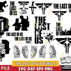 18 file the last of us bundle svg, the last of us svg , for cricut, vector file, digital, file cut, instant download