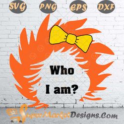 Quotes Little Miss Lorax Read Across America SVG PNG DXF EPS