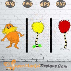 Lorax Dr Seuss Quotes Little Miss Lorax America SVG PNG DXF EPS