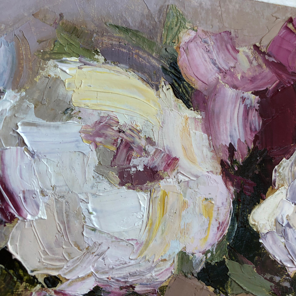 Bouquet of peonies-6