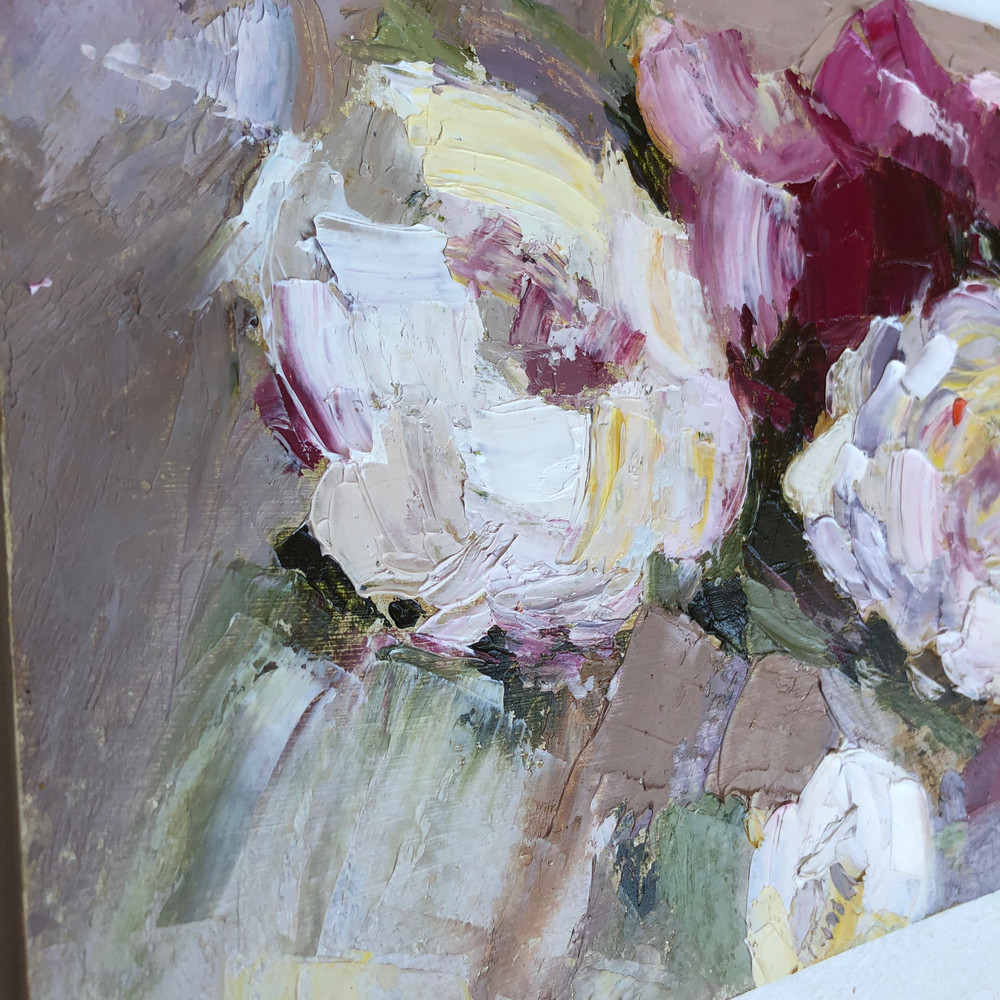 Bouquet of peonies-8