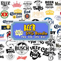 150 beer bundle, large beer bundle, drinking, svg, dxf, eps, png, and more.