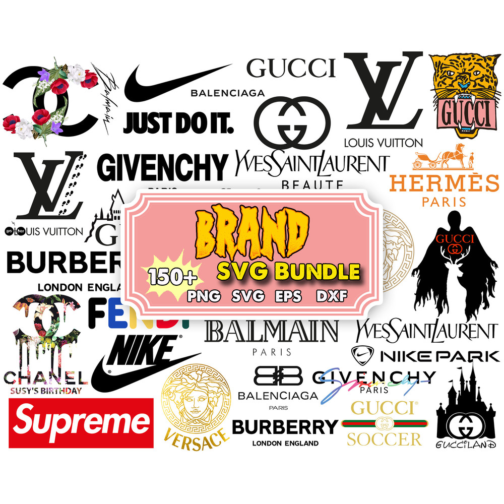 150 Logo Brand Bundle Svg, Fashion Brand Svg,Famous Brand Svg, Silhouette Svg Files.jpg