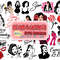 150 Selena Quintanilla bundle Layered files, SVG for cricut, Sublimation files, Instant Download.jpg