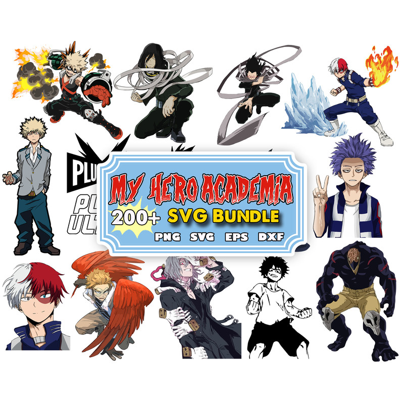 200 My Hero Academia Svg Bundle, Academia Svg, Anime Svg.jpg