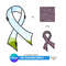 Sketchy Stitches Awareness Ribbon Photo Frame Canva Template.png