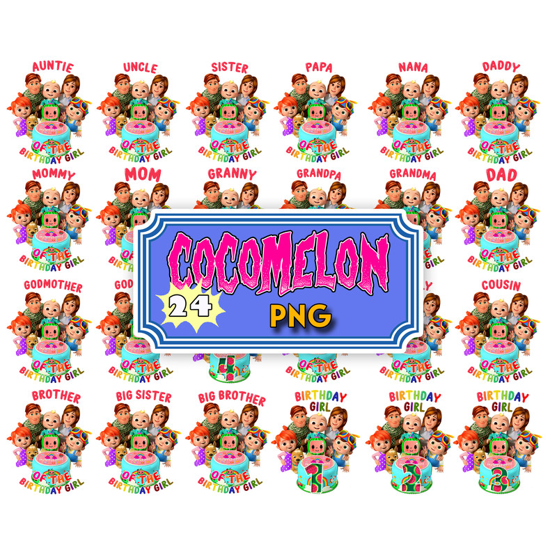 24 Cocomelon Birthday Family Bundle Png,Cocomelon Png, Cocomelon Clipart, Birthday Family Png.jpg