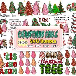 300 christmas tree cakes svg, little debbie cakes svg, little debbie svg, christmas svg, christmas cake svg, svg file, p