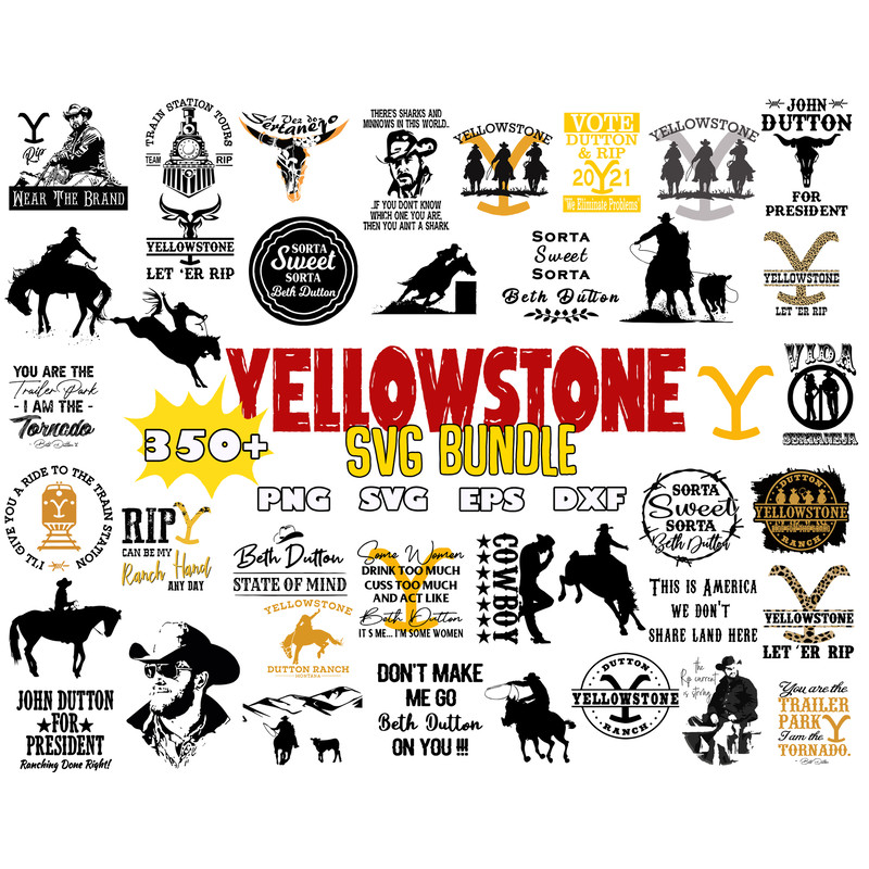 350 Yellowstone svg bundle, yellowstone png, yellowstone svg files for cricut, yellowstone svg, yellowstone svg rip files, Dutton Ranch Svg.jpg