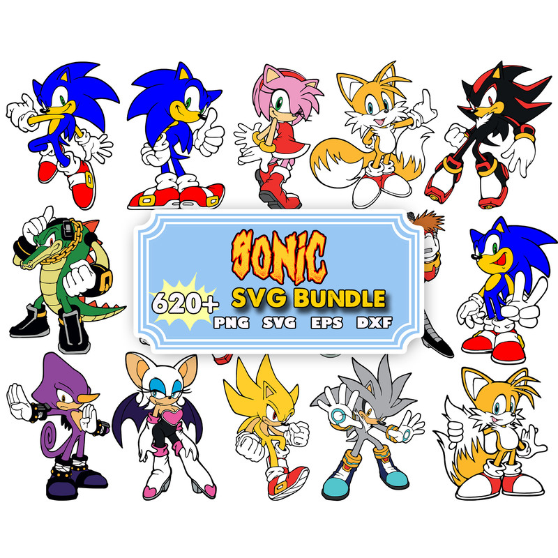 620 Sonic Svg, Sonic Head Svg, sonic png, Layered SVG bundle, svg files for cricut, game svg, cartoon SVG Bundle.jpg