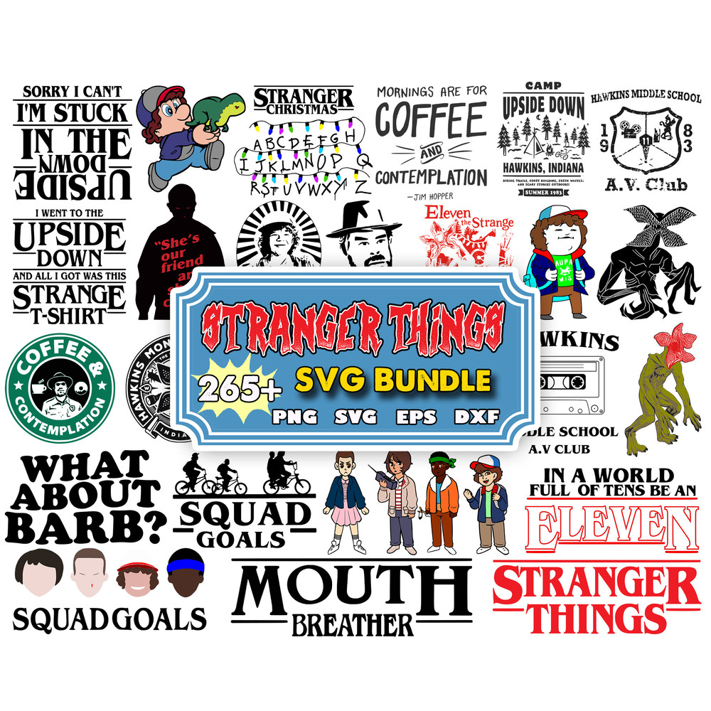 625 Stranger Things Svg, Stranger Things Bundle Svg, Stranger Things Alphabet Svg, PNG, SVG Cut Files For Cricut Silhouette.jpg