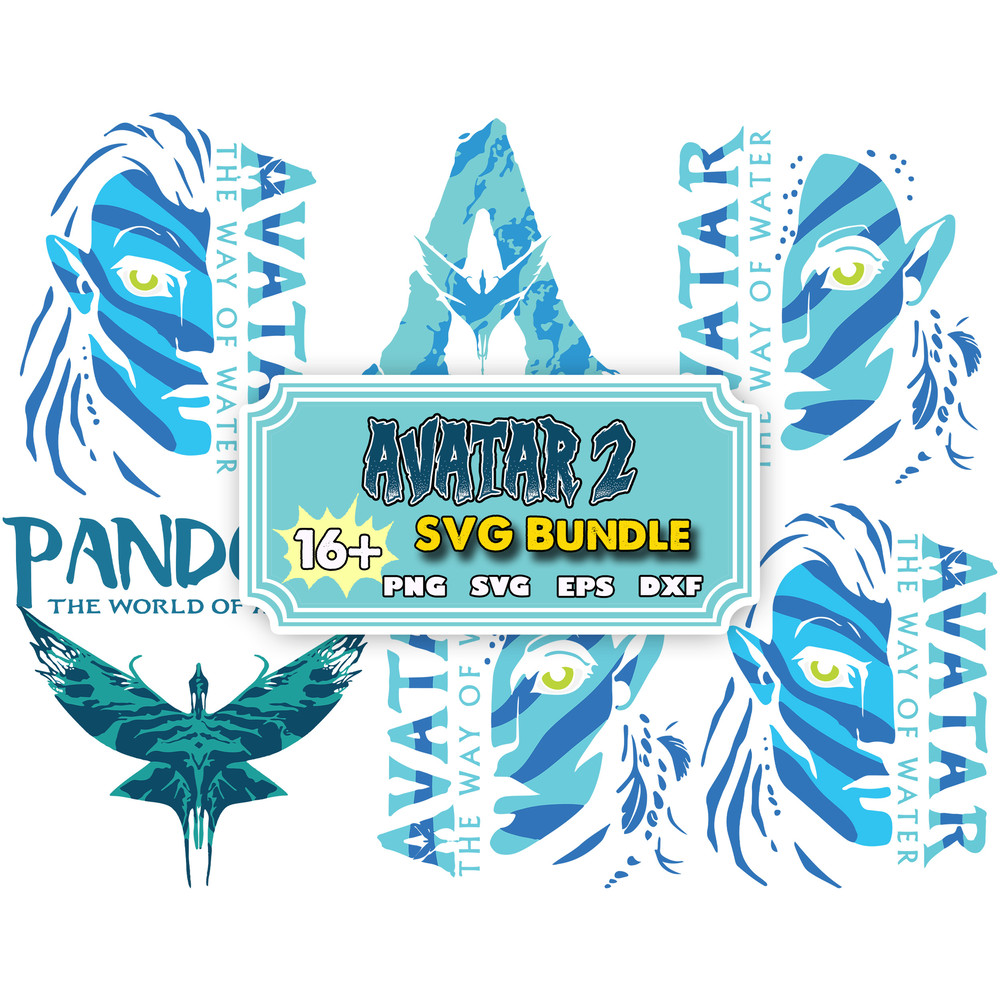 Avatar the way of the water Avatar 2 Svg, The Way of Water A World Like No Other Pandora png, digital download png.jpg