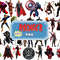 Avengers Clipart PNG, Avengers Bundle png, Marvel Clipart png, Super Heroes, Iron Man, Captain America, Hulk, Thor, Hawkeye, Spider Man.jpg