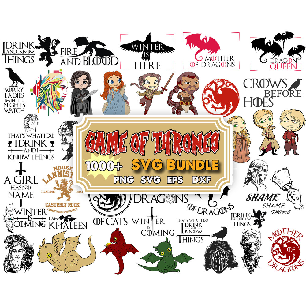 Game Of Thrones Svg Png Pdf Vector, Game Of Thrones Cut File, Game Of Thrones Cricut File, Movie Svg Png Pdg Vector.jpg