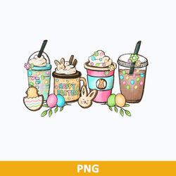 easter coffee cups png, easter bunny coffee png, happy easter png, coffee cups png, easter coffee cups png