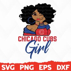 Chicago Cubs Logo svg, Chicago Cubs girl, Chicago Cubs svg, Chicago Cubs Logo, mlb girl Team Logo, mlb girl Team svg