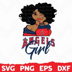 Los Angeles Angels Logo svg, Los Angeles Angels girl, Los Angeles Angels svg, Los Angeles Angels Logo, mlb girl Team