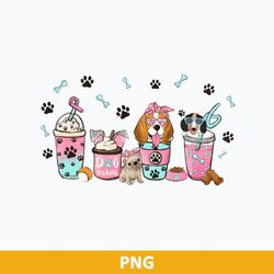 Dog Mom Coffee Cups Png, Mama Dog Png, Coffee Cups Png Digital File