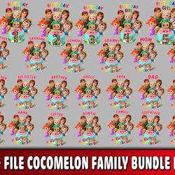 20 file cocomelon family bundle png, cocomelon family bundle png, for cricut , vector file , digital, file cut