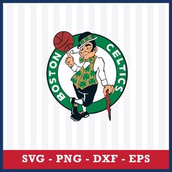 boston celtics svg, boston celtics logo svg, basketball team svg, nba svg, sport svg, png dxf eps file