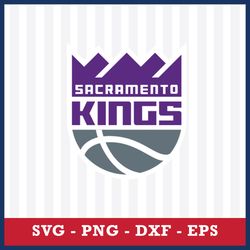 sacramento kings svg, sacramento kings logo svg, basketball team svg, nba svg, sport svg, png dxf eps file