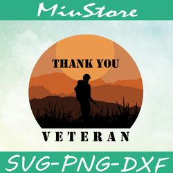 thank you veterans svg, 4th of july svg,png,dxf,cricut