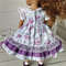 With lilac flowers dress for Little Darling dolls-4.jpg