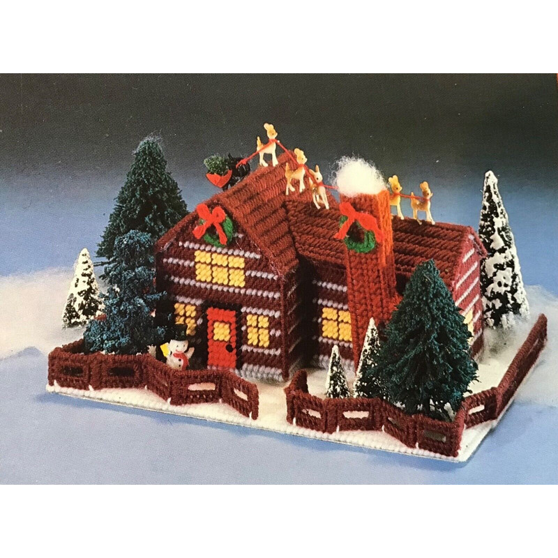vintage-pattern-plastic-canvas-house-5