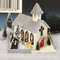 vintage-pattern-plastic-canvas-house-church