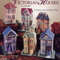 victorian house plastic canvas vintage pattern