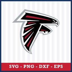 Atlanta Falcons Logo Svg, Atlanta Falcons Svg, NFL Svg, Sport Svg, Png Dxf Eps File
