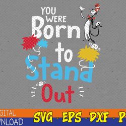 why fit in autism awareness doctor teacher hat cat book svg, eps, png, dxf, digital download