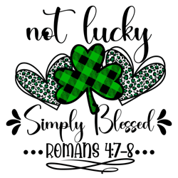 not lucky shamrock png, st patrick's day png, shamrock png, st patricks png, lucky png file cut digital download