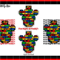 fnaf five nights at freddy's 4 png bundle