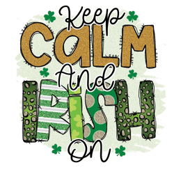 keep calm shamrock png, st patrick's day png, shamrock png, st patricks png, lucky png file cut digital download