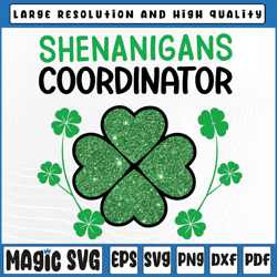 shenanigans coordinator funny st patricks day teacher png, saint patricks day png, st patricks day, digital download
