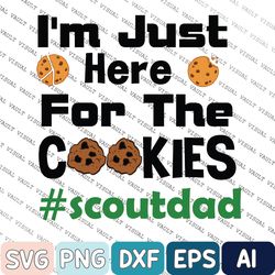 Cookie Dad Girl Scouts , Scout Dad Svg, Cookie Dad Scousvg, Scouts Team Svg , Cookie Crew Svg, Scout Leader Svg, Cookie