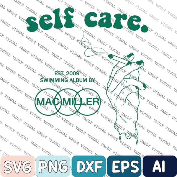 Macself SelfCare Svg , SelfCare Svg , MacSelf Care Merch Svg, Swimmi - Inspire ...