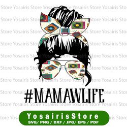 funny mamawlife png | mamawlife skull with glasses messy bun png sassy mom png png clipart funny  instant download