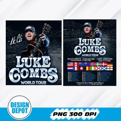 luke combs 2023 world tour stadium in 2023 png