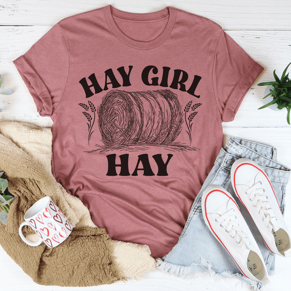 Hay Girl Tee